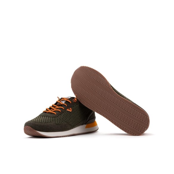 Yumas Amur Sneaker Confort con Rejilla Cordones Hombre