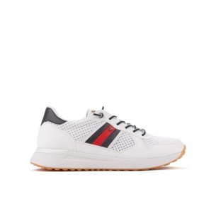 Yumas Caicos Sneaker Confort con Rejilla y Cordones Hombre