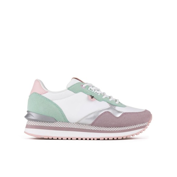 Yumas Cedrina Sneaker Transpirable Cordones Confort Mujer