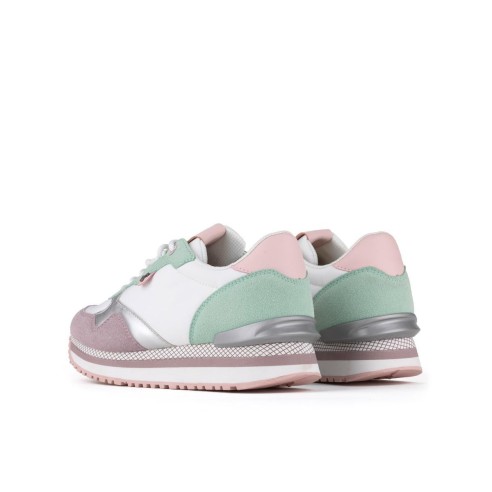 Yumas Cedrina Sneaker Transpirable Cordones Confort Mujer