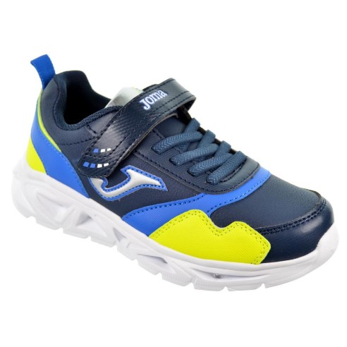 Joma Jstarw2403 Deportivo Luces Velcro y Cordones de Niño