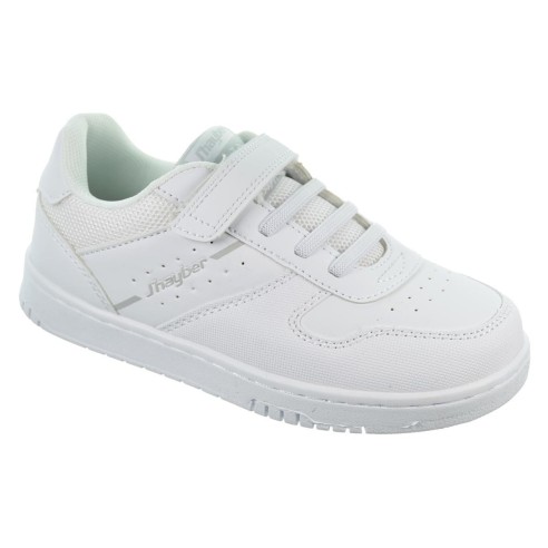 J´hayber Covil Deportivo Colegial Unisex Cordones y Velcro Niño y Niña