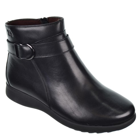 30S Treintas 4203 Botín Piel Cremallera Mujer Pies Delicados