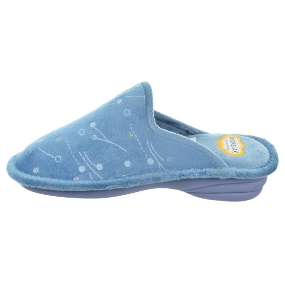 Biorelax 1854 Zapatilla Casa Textil Confort Mujer
