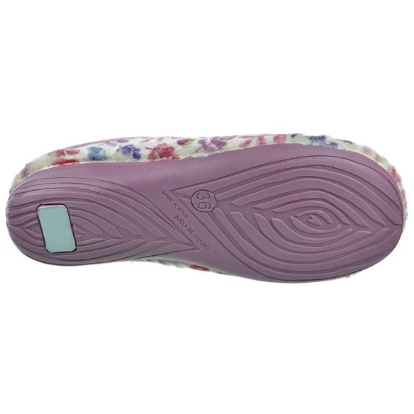 Biorelax 13037 Zapatilla Casa Textil Confort Mujer