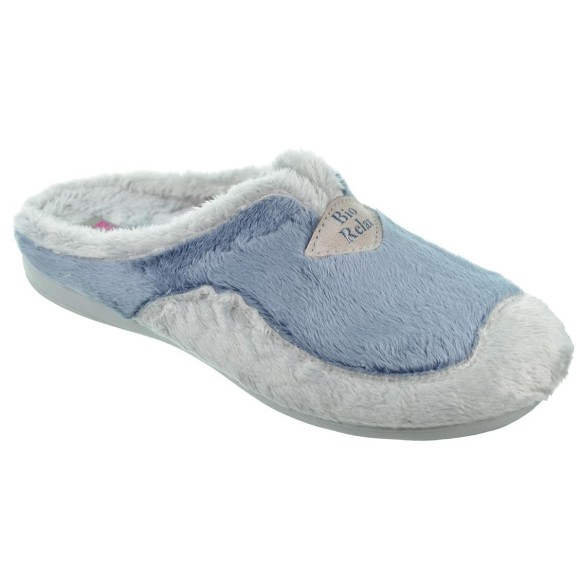 Biorelax 13127 Zapatilla Casa Confort Textil Mujer