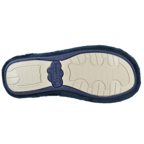 Biorelax 1511 Zapatilla Casa Textil Hombre Pies Delicados