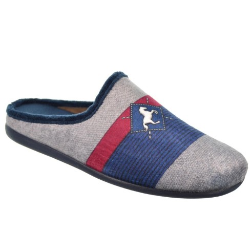 Cmconfort 40357 Zapatilla Textil Casa Acolchada Hombre