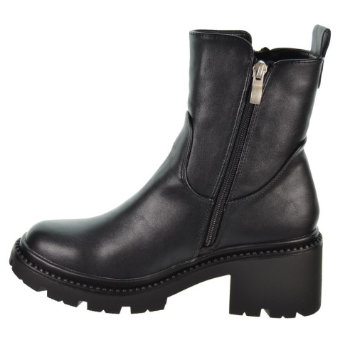 Isteria 24276 Botín Sintético Acolchado Cremallera Mujer