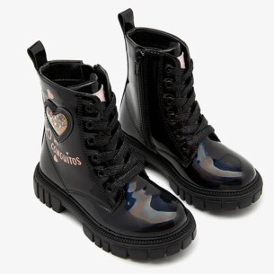 Conguitos 244005 Bota Charol Acolchada con Adornos Niña 2