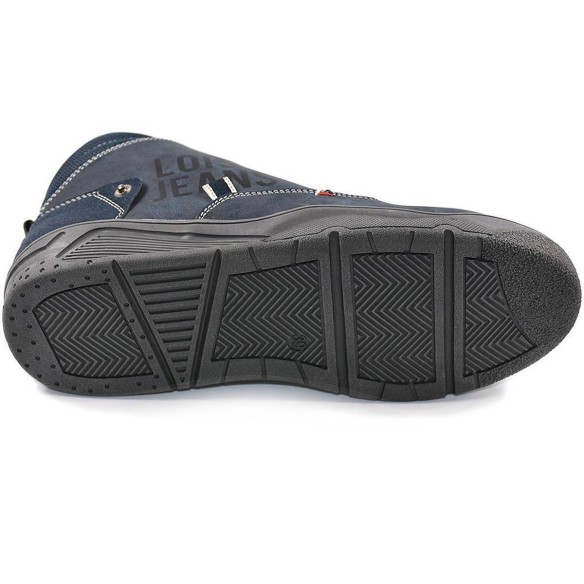 63012 Lois Botín 63012 LOIS. Botín sintético, forro interior y plantilla acolchada en textil. Cierre en cordones . Piso de goma 