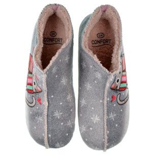 Cmconfort 40405 Zapatilla Casa Confort Borreguillo Mujer 2