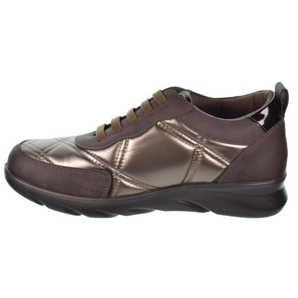 Amarpies 27083 Zapato Confort Sintético y Textil Cuña Mujer