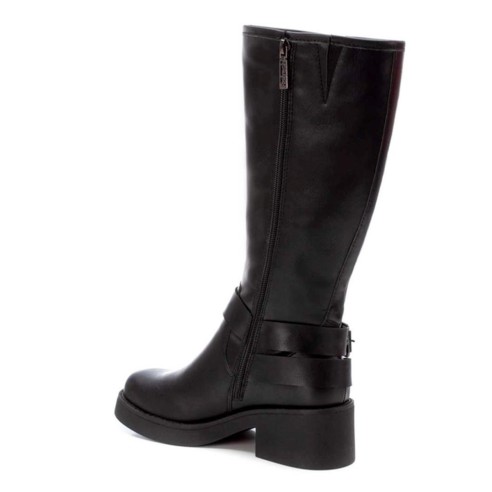 Refresh 172122 Bota Vegana Forro Textil Tacón Mujer