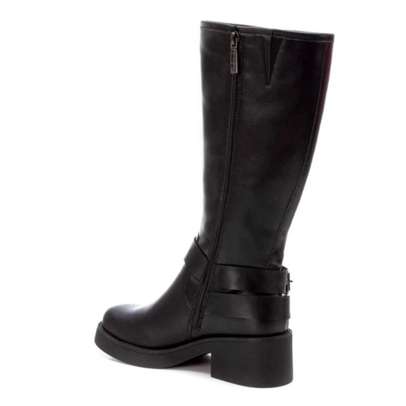 Refresh 172122 Bota Vegana Forro Textil Tacón Mujer