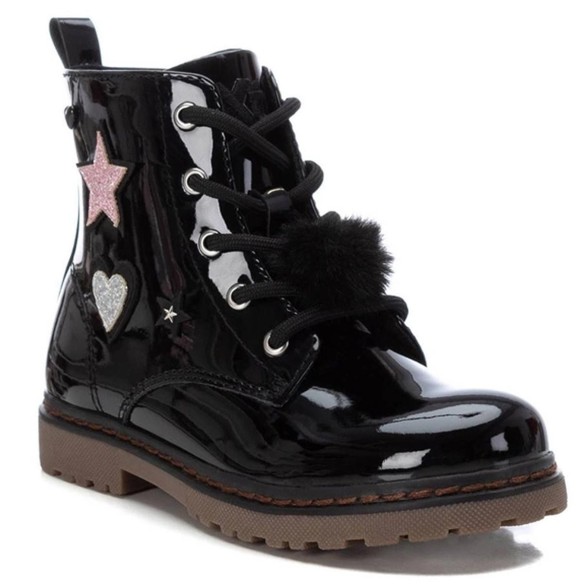 Xti Kids 151092 Botín Charol y Textil Acolchado Niña