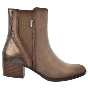 Amarpies 27254 Botín Antelina Acolchado Tacón Ancho Mujer 2