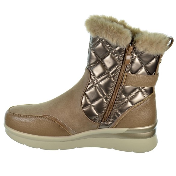 Amarpies 27092 Botín Acolchado Sintético Borreguillo Mujer