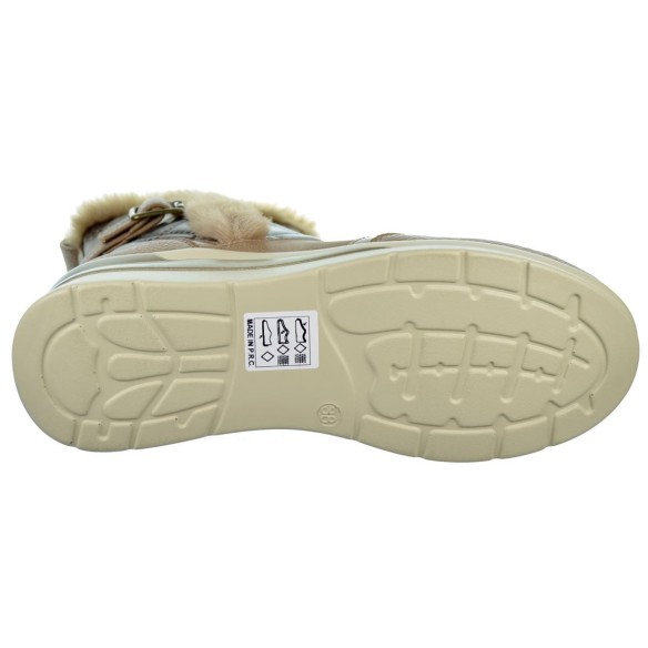 Amarpies 27092 Botín Acolchado Sintético Borreguillo Mujer