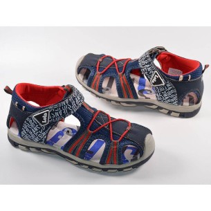 83970 Lois Sandalia Sandalia sintética y textil , forro textil y plantilla acolchada. Cierre de velcro ajustable. Puntera reforz 2