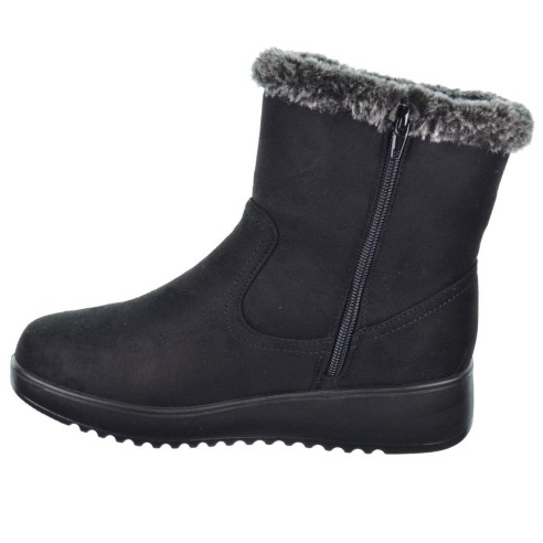 Amarpies 27166 Botín Confort Cremallera Borreguillo Mujer