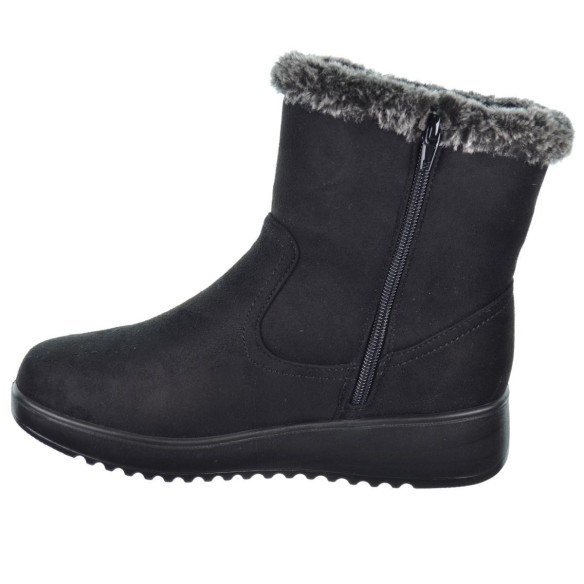 Amarpies 27166 Botín Confort Cremallera Borreguillo Mujer