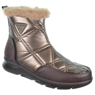 Amarpies 27086 Botín Collarin Pelo Confort Piso Cuña Mujer 2