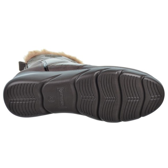 Amarpies 27086 Botín Collarin Pelo Confort Piso Cuña Mujer