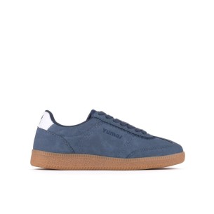 Yumas Chavela Sneaker Serraje y Textil con Cordones Mujer