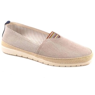 10005 Mediterránea Alpargata Zapatilla alpargata lona ,cierre en cordones. Forro interior textil y plantilla acolchada. Vira de 