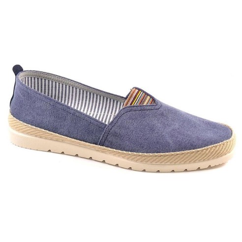 10005 Mediterránea Alpargata Zapatilla alpargata lona ,cierre en cordones. Forro interior textil y plantilla acolchada. Vira de 