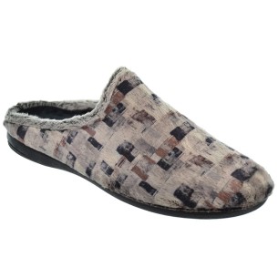 Biorelax 13661 Zapatilla Casa Acolchada Textil Hombre 2