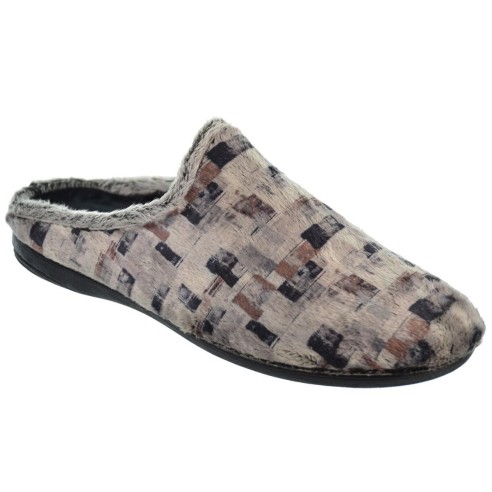Biorelax 13661 Zapatilla Casa Acolchada Textil Hombre