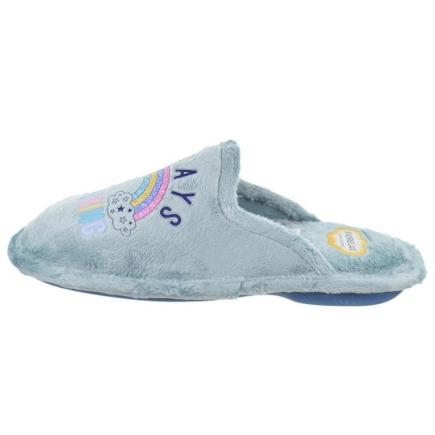 Biorelax 4586 Zapatilla Casa Textil Pies Delicados Mujer
