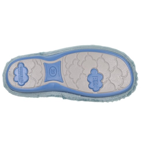 Biorelax 4586 Zapatilla Casa Textil Pies Delicados Mujer
