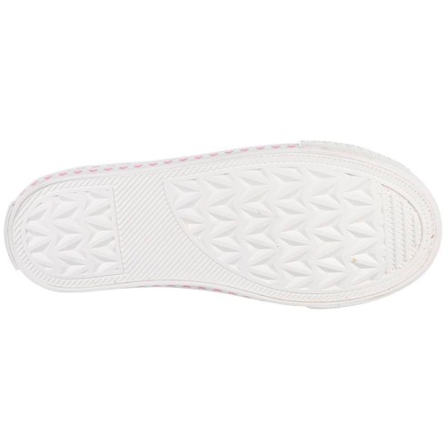 28393 Conguitos Zapatilla Zapatilla de lona con estampado de corazones que cambian de color con luz solar. Forro  textil y cierr