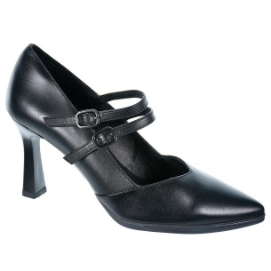 Syra22 Desiree Zapato Piel. Hebilla y plantilla acolchada transpirable y ergonómica. Tacón alto antideslizante. 2