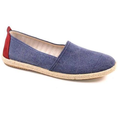 92 Mediterránea Alpargata Zapatilla alpargata lona, forro textil y plantilla acolchada. Piso de yute con suela antideslizante, m