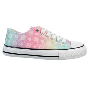 Conguitos 283100 Zapatilla Textil Purpurina Brilla Oscuridad Niña