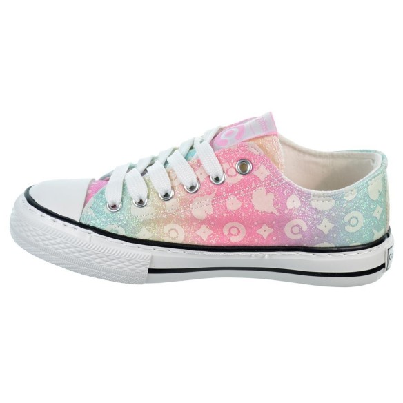 Conguitos 283100 Zapatilla Textil Purpurina Brilla Oscuridad Niña