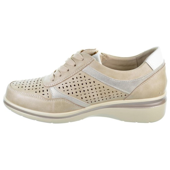 Amarpies 26399 Zapato Confort Sintético Cuña Mujer