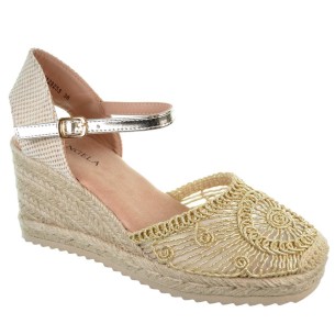 D´Angela 28253 Alpargata Confort Cuña Plataforma Mujer 2