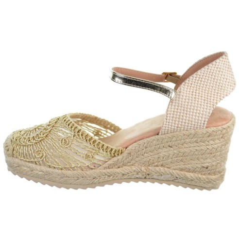 D´Angela 28253 Alpargata Confort Cuña Plataforma Mujer