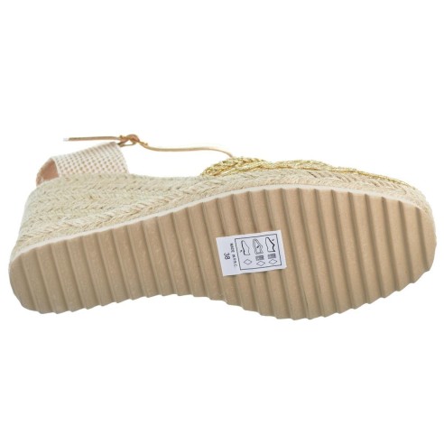 D´Angela 28253 Alpargata Confort Cuña Plataforma Mujer