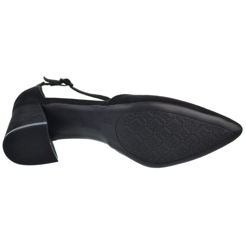 Refresh 172583 Zapato Antelina Tacón Ancho Antideslizante Mujer