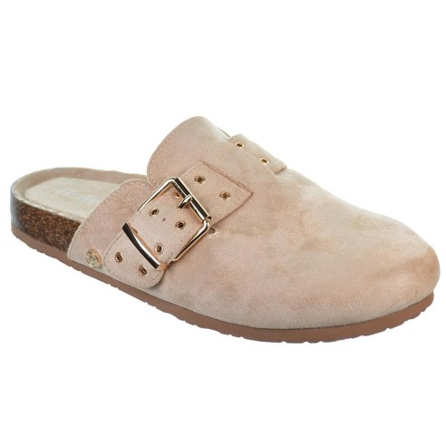 Refresh 1712538 Zueco antelina Acolchado Hebilla Mujer