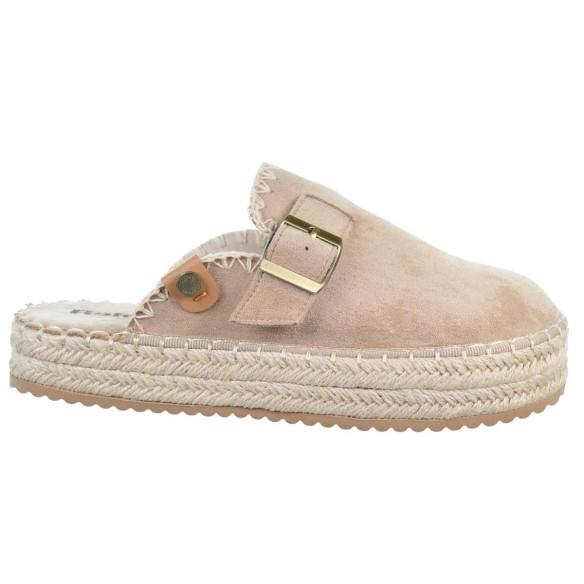 Refresh 172543 Zueco antelina Acolchado Plataforma Mujer