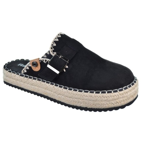 Refresh 172543 Zueco antelina Acolchado Plataforma Mujer