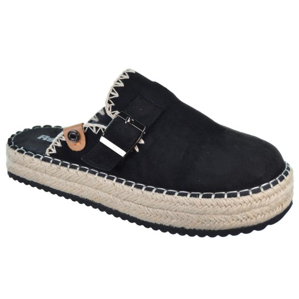 Refresh 172543 Zueco antelina Acolchado Plataforma Mujer