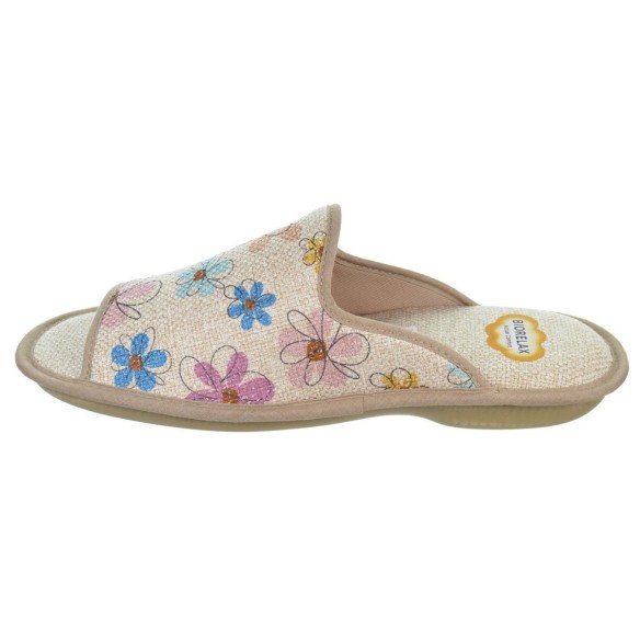 Biorelax 4018 Zapatilla Casa Textil Pies Delicados | Mujer